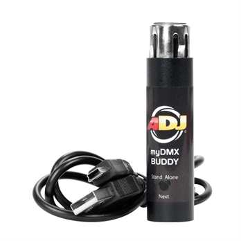 MyDMX Buddy myDMX Buddy ist eine Light-Version für Einsteiger des myDMX 2.0, die 256 DMX-Kanäle ansteuern kann. Die myDMX-Software kann sofort in einem eingeschränkten Modus (3D-Visualisierer, Easy-Remote, Midi-Control und Stand-Alone Mode sind deak MyDMX Buddy myDMX Buddy ist eine Light-Version für Einsteiger des myDMX 2.0, die 256 DMX-Kanäle ansteuern kann. Die myDMX-Software kann sofort in einem eingeschränkten Modus (3D-Visualisierer, Easy-Remote, Midi-Control und Stand-Alone Mode sind deak