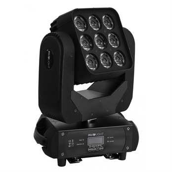 ProPanel910 Moving Head Matrix 9x10Watt Das ProPanel910 von INVOLIGHT ist ein LED Moving Head Beam mit 9x 10 Watt CREE RGBW LED's. Er erreicht eine enorme Helligkeit von 90230 LUX @ 1m! Absolut einmalig in dieser Preisklasse ist die Tatsache, ProPanel910 Moving Head Matrix 9x10Watt Das ProPanel910 von INVOLIGHT ist ein LED Moving Head Beam mit 9x 10 Watt CREE RGBW LED's. Er erreicht eine enorme Helligkeit von 90230 LUX @ 1m! Absolut einmalig in dieser Preisklasse ist die Tatsache,