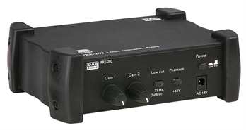 DAP-Audio PRE-202 2 Channel Microphone Preamp DAP-Audio PRE-202 2 Channel Microphone Preamp