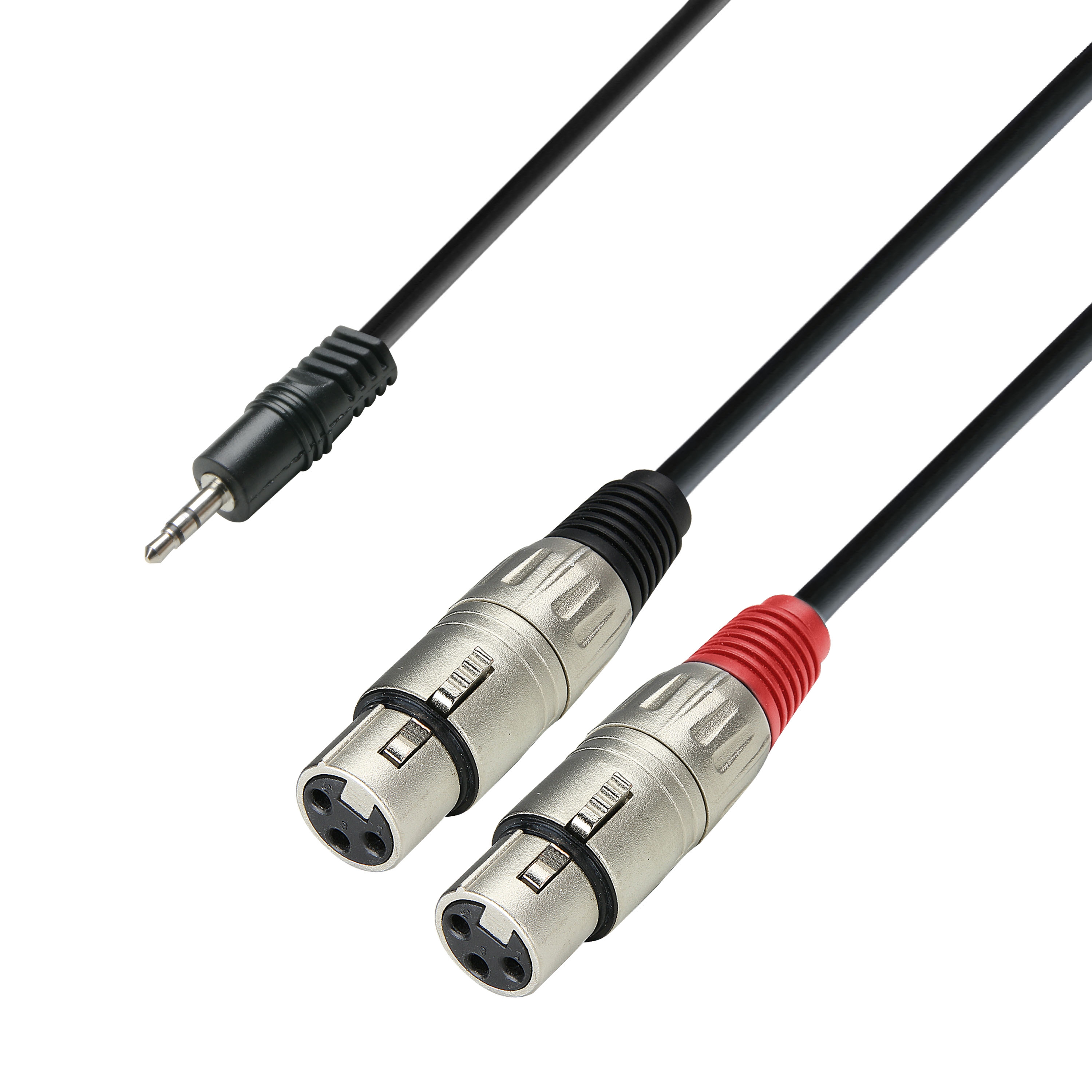 Adam Hall Cables K3YWFF0300 3,5mm/2xXLR female 3M.