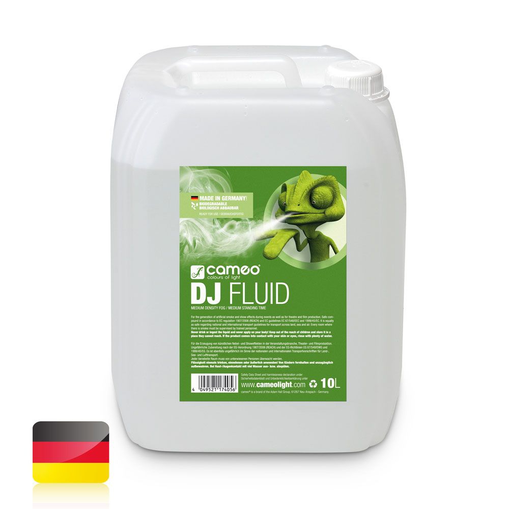Cameo DJ FLUID 10L mittlerer Dichte und Standzeit