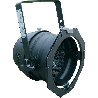 6x PAR64 Scheinwerfergehäuse - kurz in schwarz