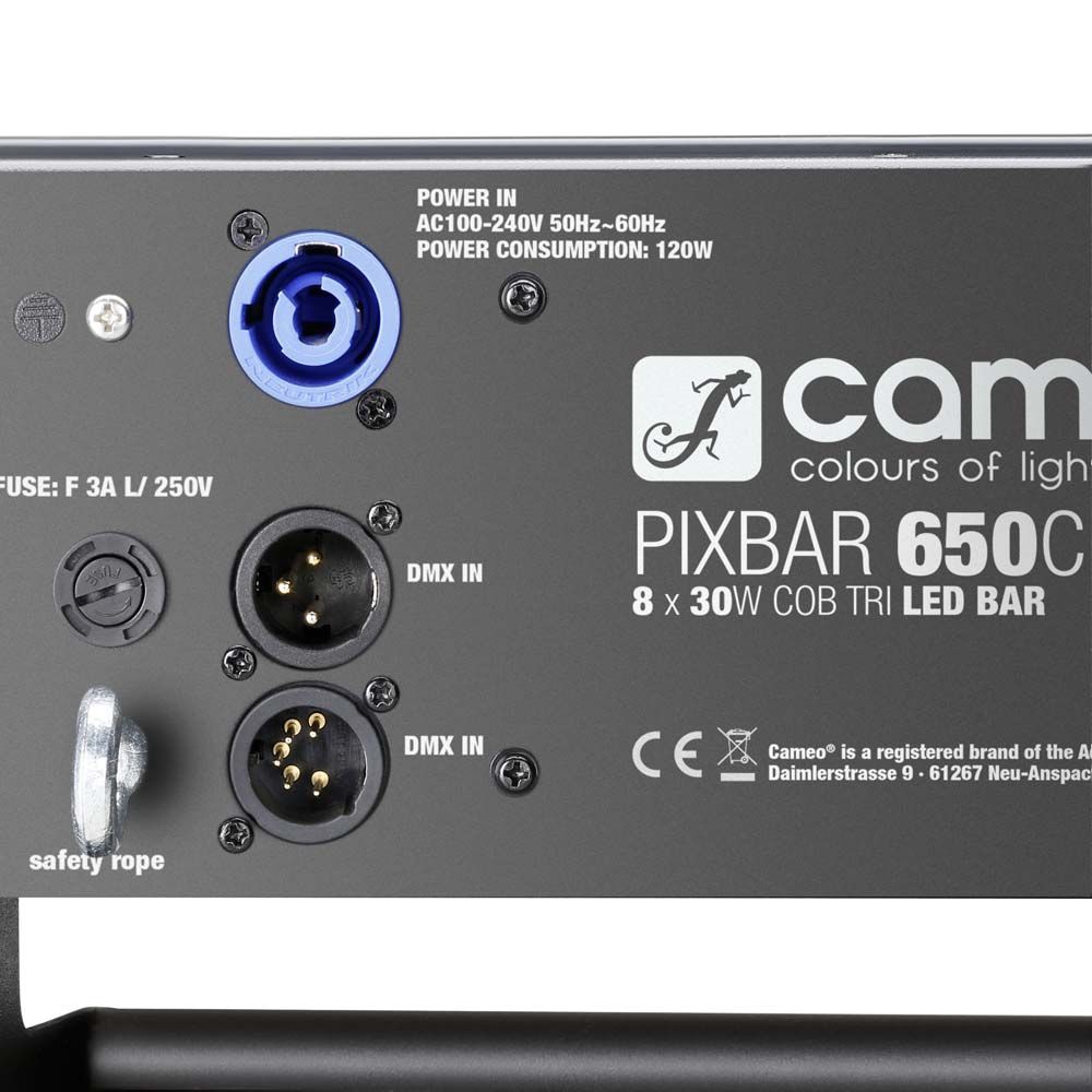 Cameo PIXBAR 650 CPRO - Professionelle 8 x 30W COB