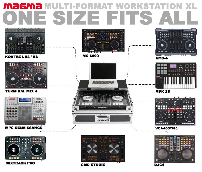Magma Multi-Format Workstation XL schwarz