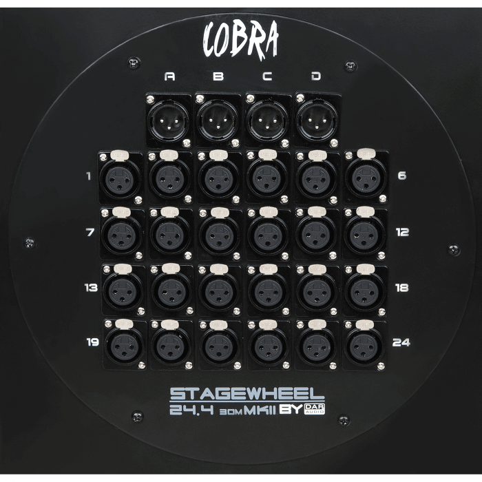 DAP-Audio CobraX Stagewheel 24/4 30m