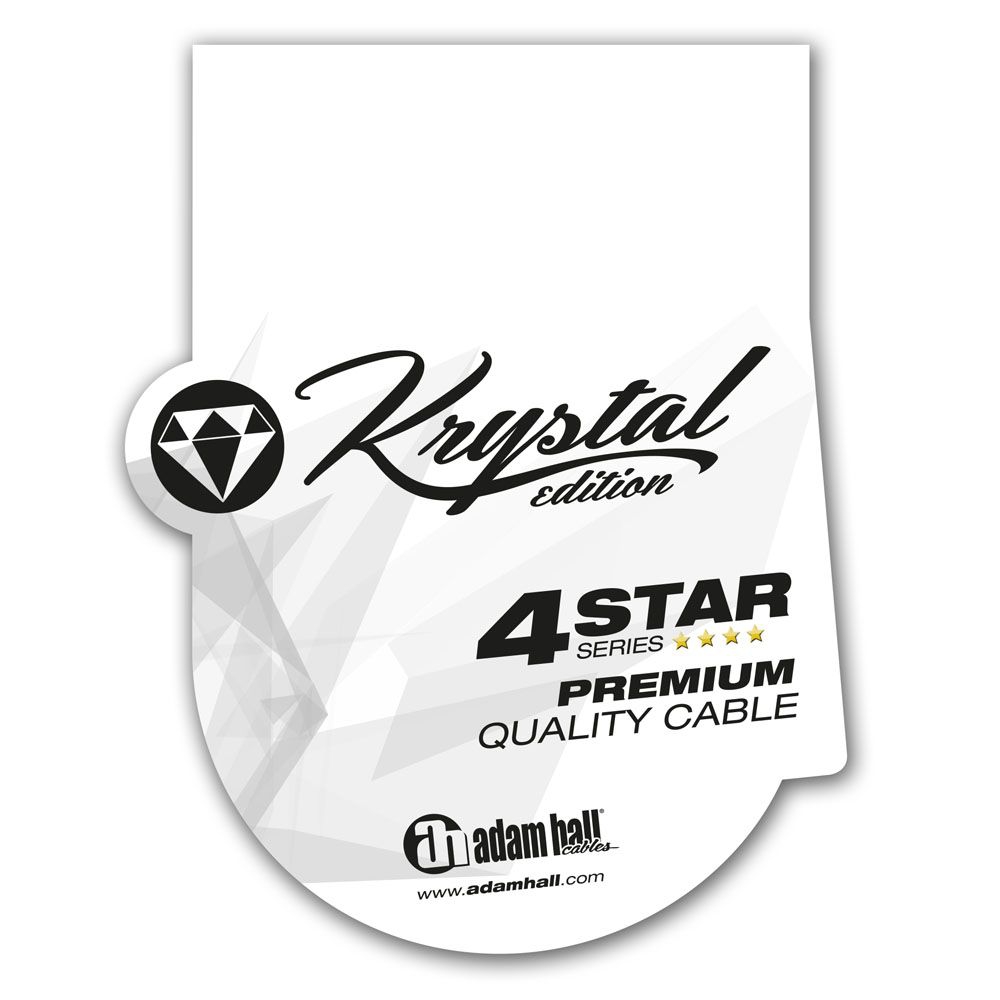 Adam Hall 4Star Serie Mikrokabel XLR/XLR 0,5 M.