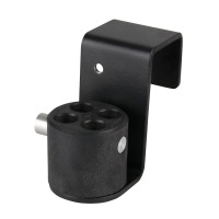 Flex adapter for 4-way connector Black (powder coa