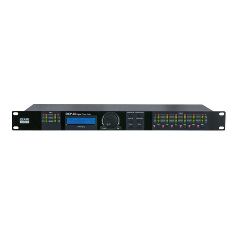 DAP-Audio DCP-26 MKII Digital Cross Over 2-in, 6-o