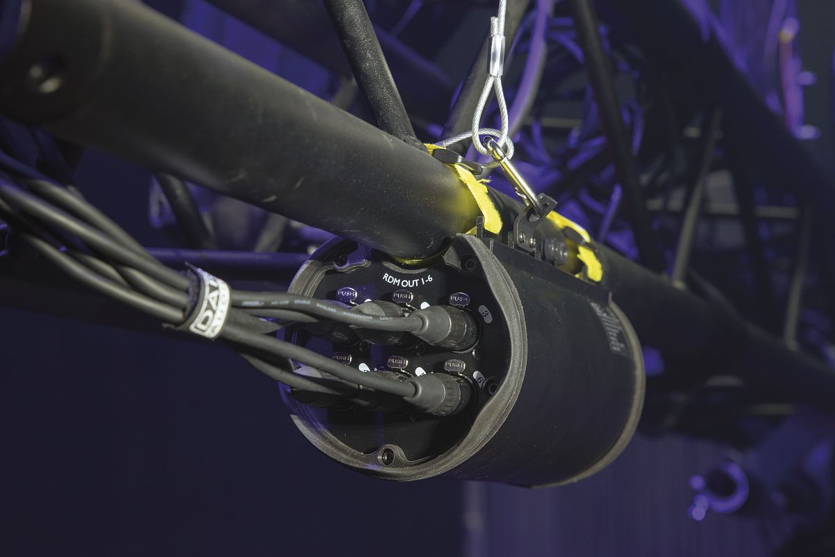 Showtec Truss Booster RDM 1-6 XLR, 5-polig