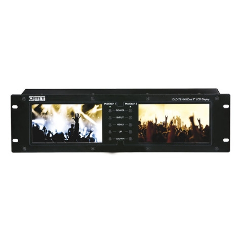 DMT DLD-72 MKII Dual 7 Zoll Display with HDMI link