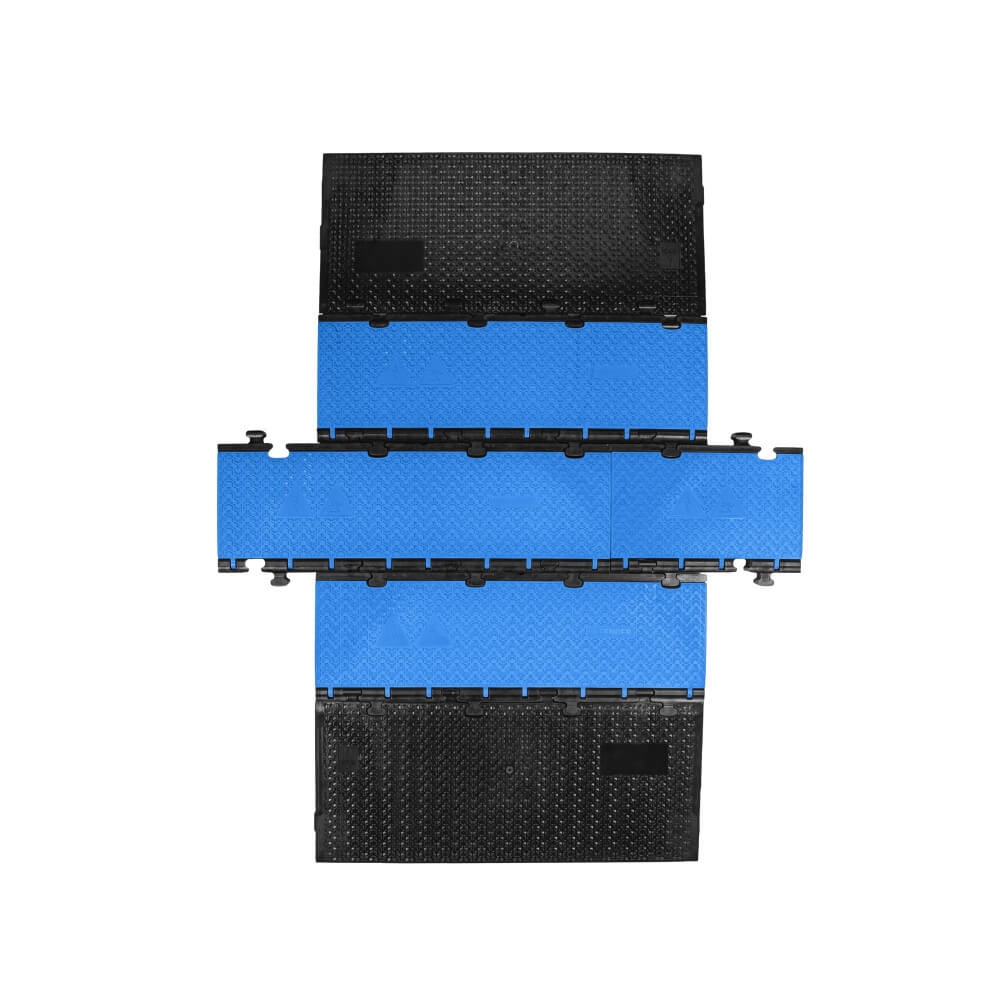 Defender Midi 5 2D Blu Modulsystem Rollstuhlrampe