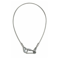 Showtec Safety Cable 6 mm, 1 m, Certified