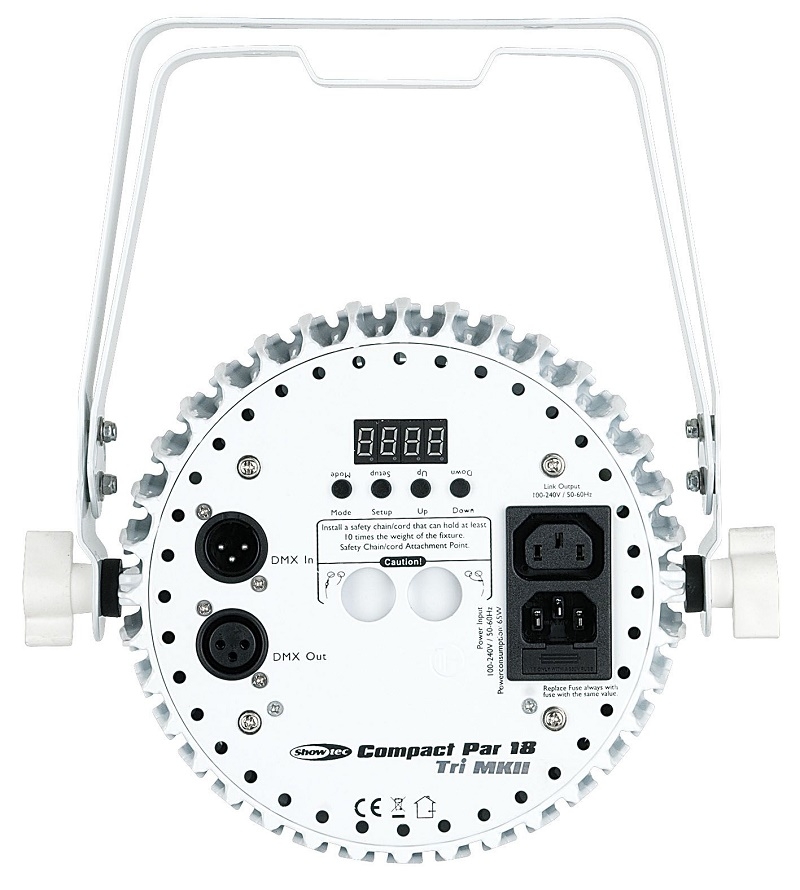 Showtec Compact Par 18 MK II Weiss 18 x 3W RGB