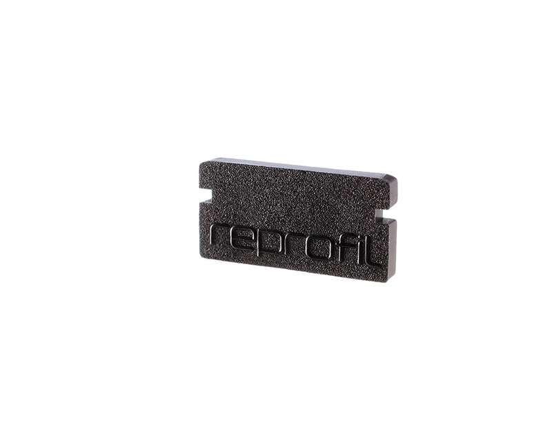 REPROFIL Endkappe P-AU-01-08 schwarz 14mm 2Stk