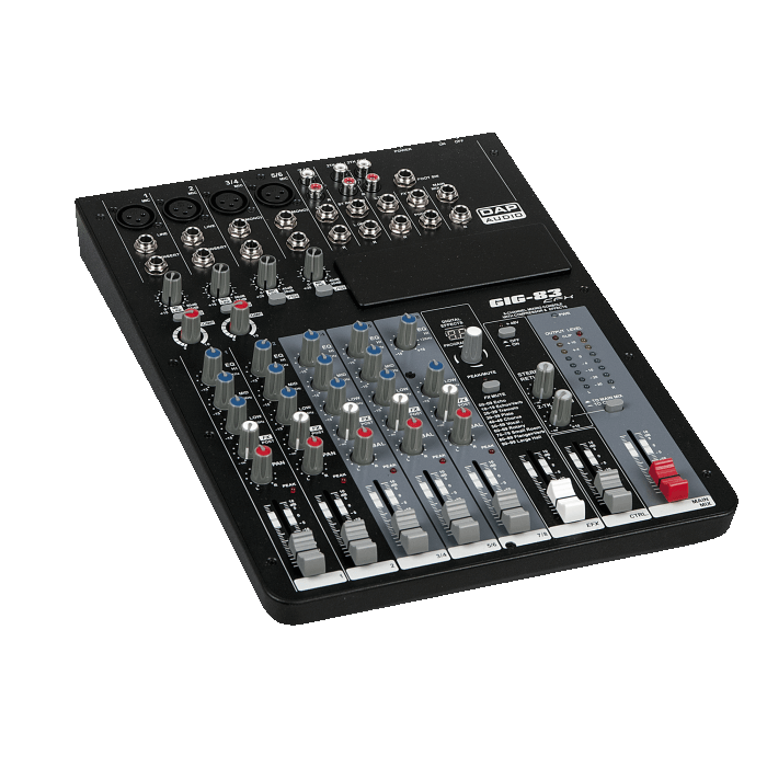 DAP-Audio GIG-83CFX 8-Kanal-Live-Mixer inkl. DSP