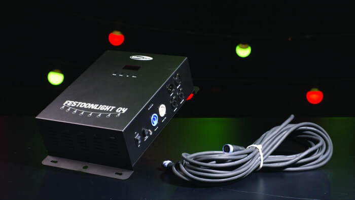 Showtec Festoonlight Q4 Booster, 4 - 6 Lichtketten