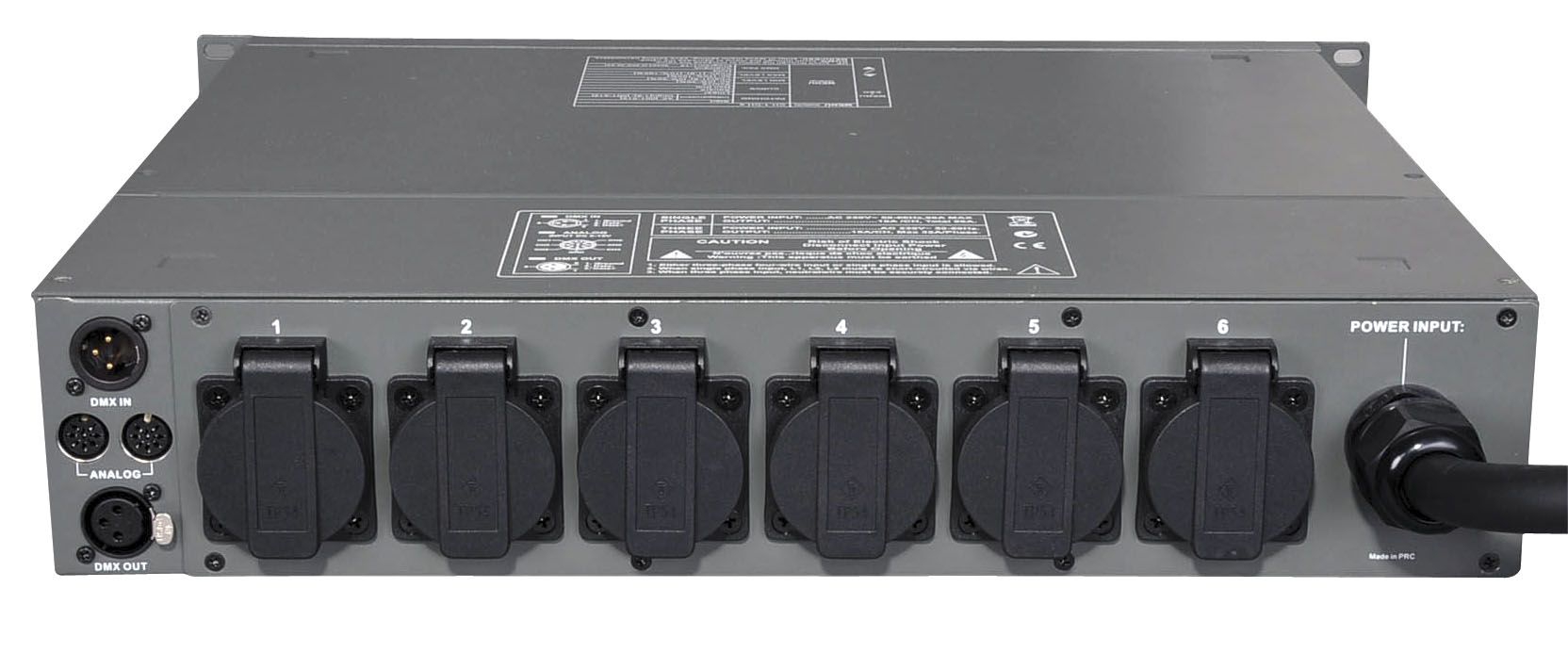 Showtec DDP-610S, 6 Kanal