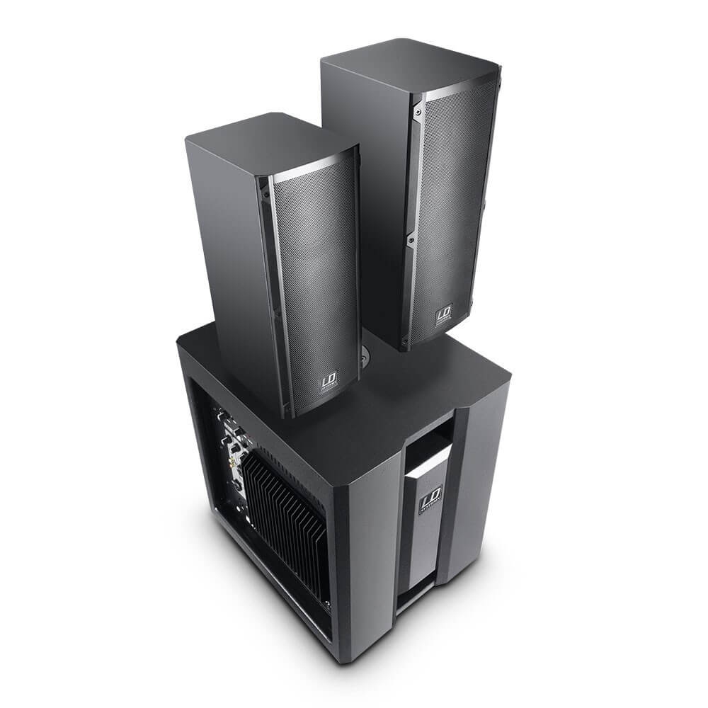 LD Systems DAVE 8 ROADIE Portables PA-System mit 3