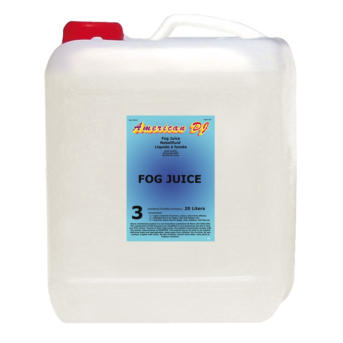 ADJ Fog juice 3 Heavy 20 Liter
