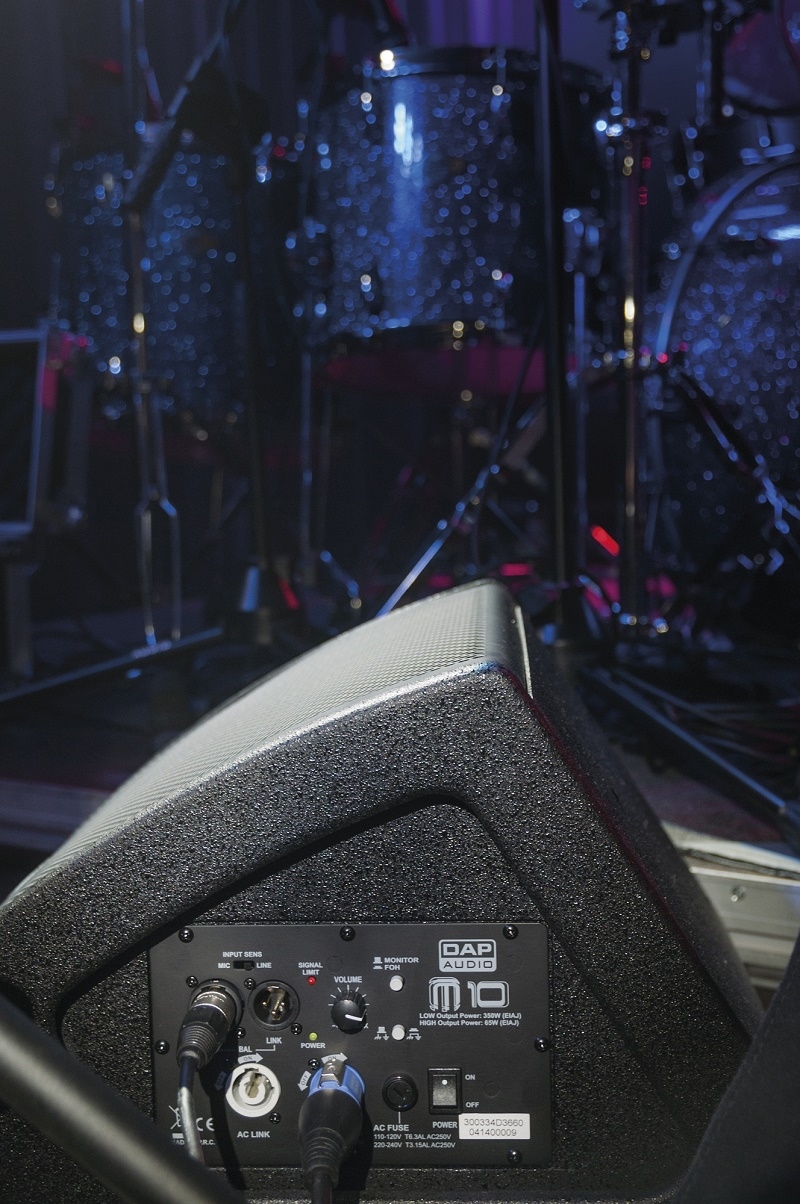 DAP-Audio M10 Aktiver 415W Bi-Amp 10 Zoll Monitor