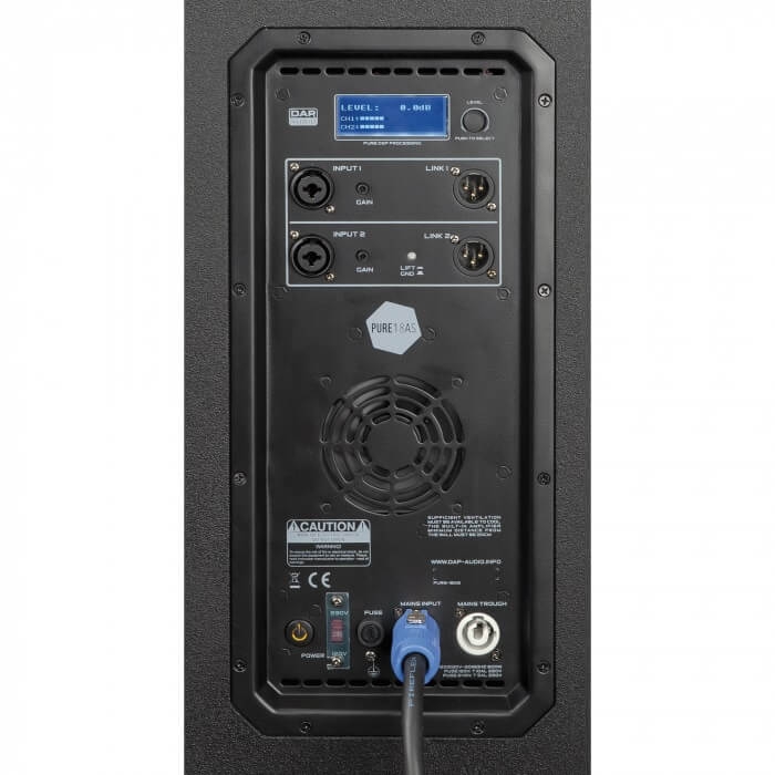 DAP Audio Pure-18AS Aktiv Subwoofer mit DSP