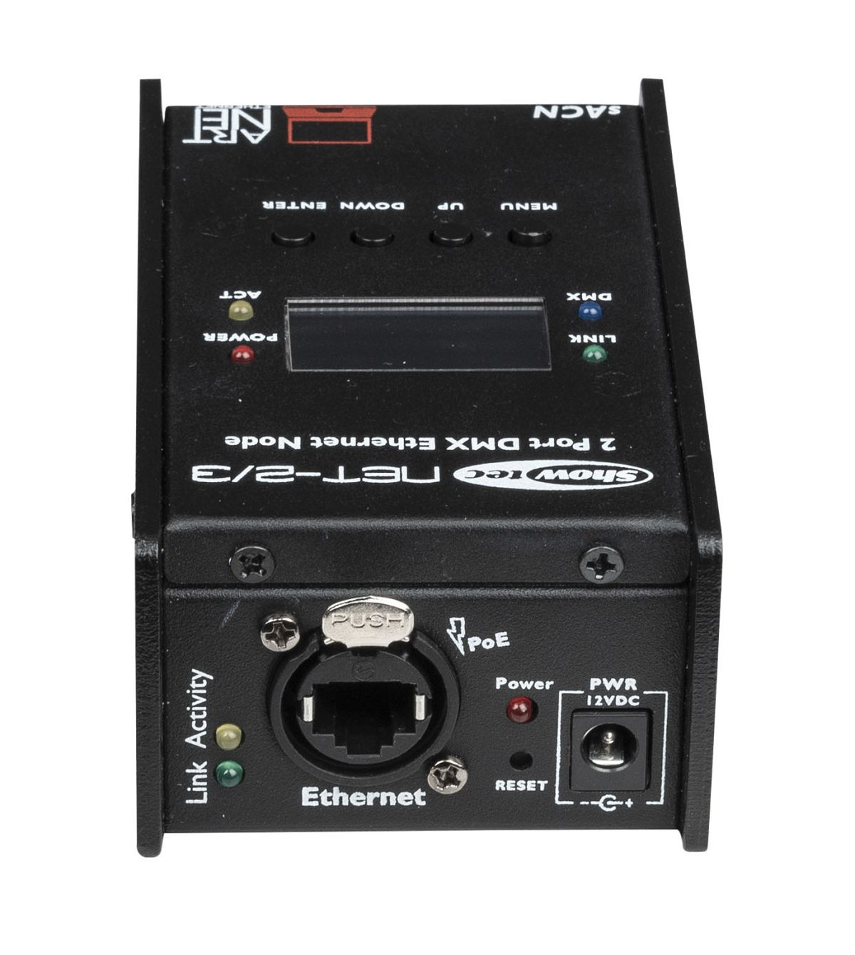 Showtec NET-2/3 Pocket Artnet-Node mit 2 Kanälen