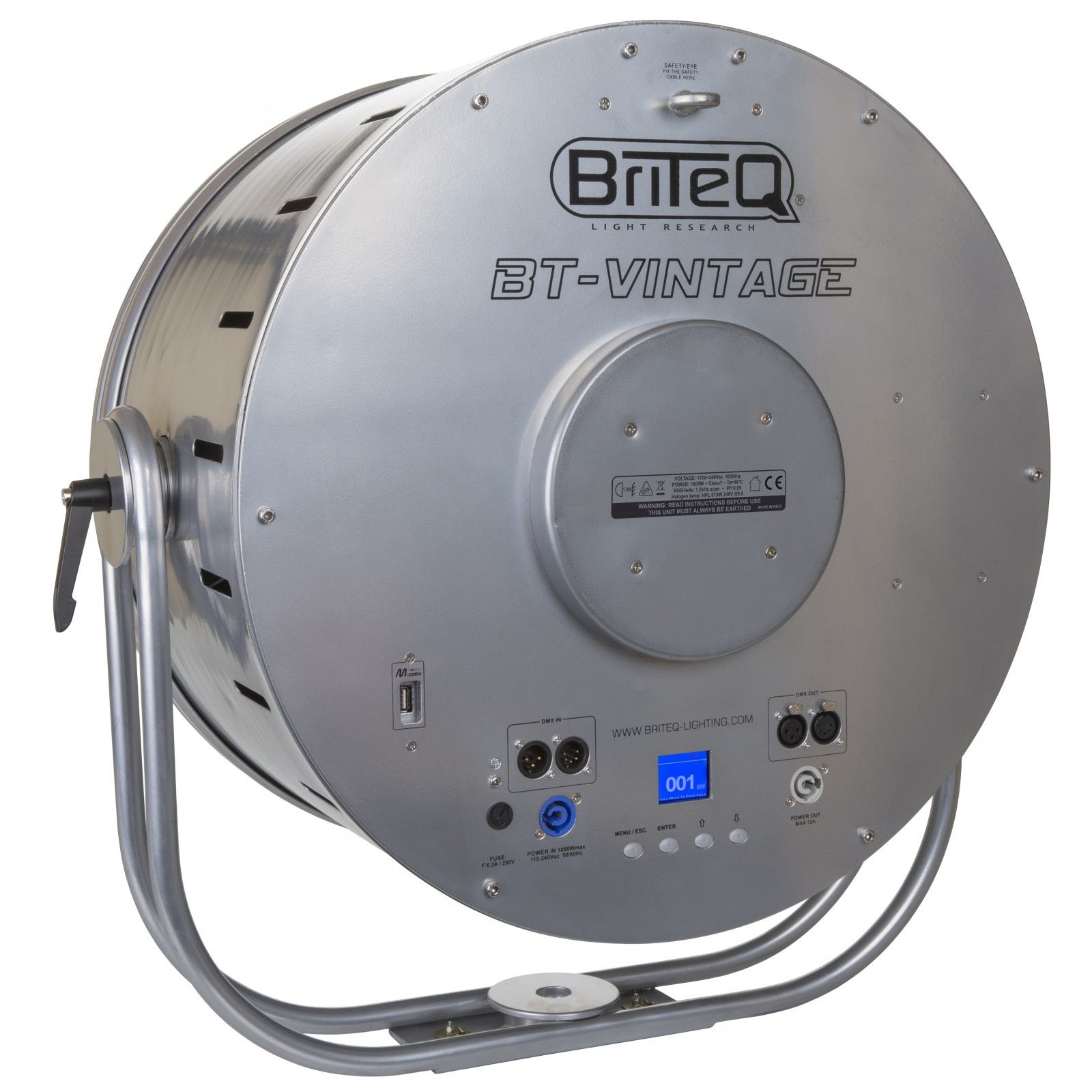 Briteq BT-Vintage LED und HPL Scheinwerfer