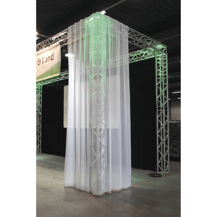 Showtec Voile CS Curtain 300 x 400cm in weiß