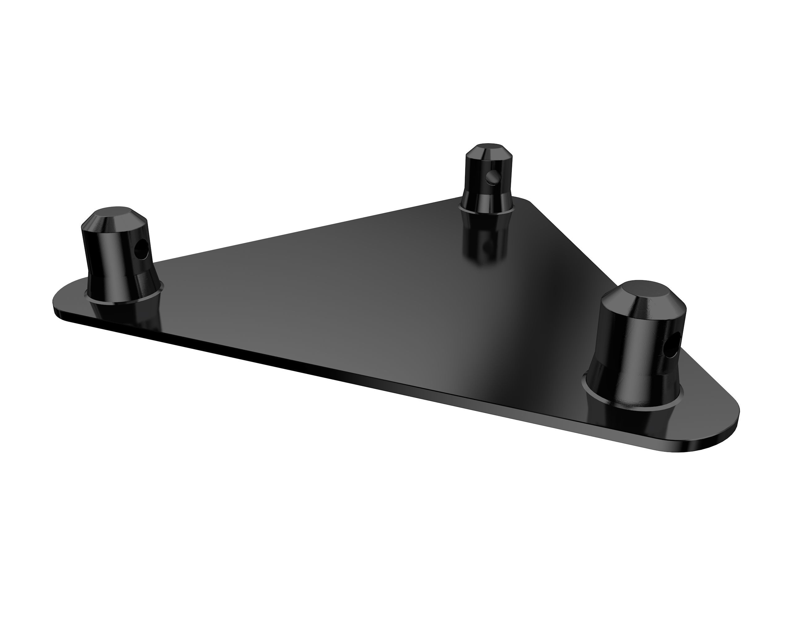 Global Truss F33 Bodenplatte schwarz & Halbkonusse