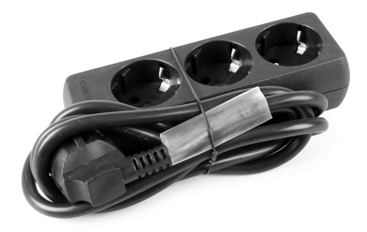 GLT Steckdosenleiste 3-fach H05VV-F 3G1.5mm²