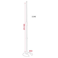 DAP Microphone pole with counterweight 870-1500mm