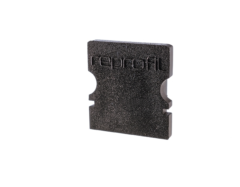 REPROFIL Endkappe P-AU-02-08 schwarz 14mm 2Stk