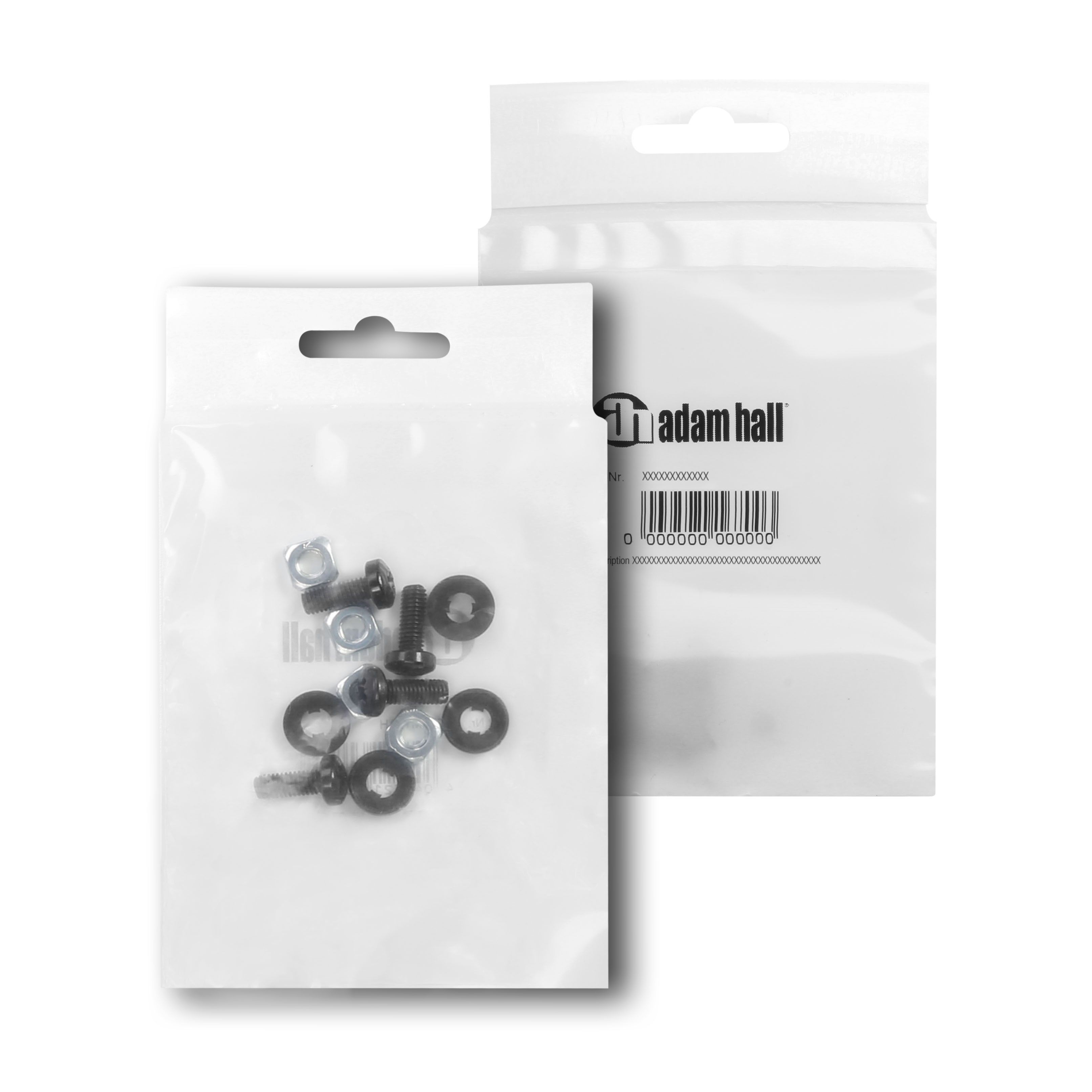 Adam Hall 19Zoll Parts 5929M12AH 4xKreuzschraube