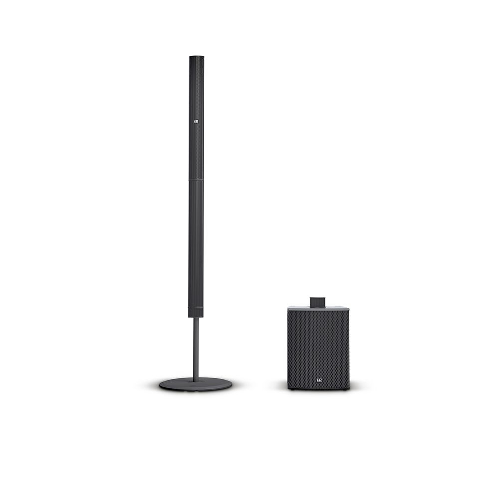 Adam Hall Standfuß Set für MauiG2 Säulen schwarz