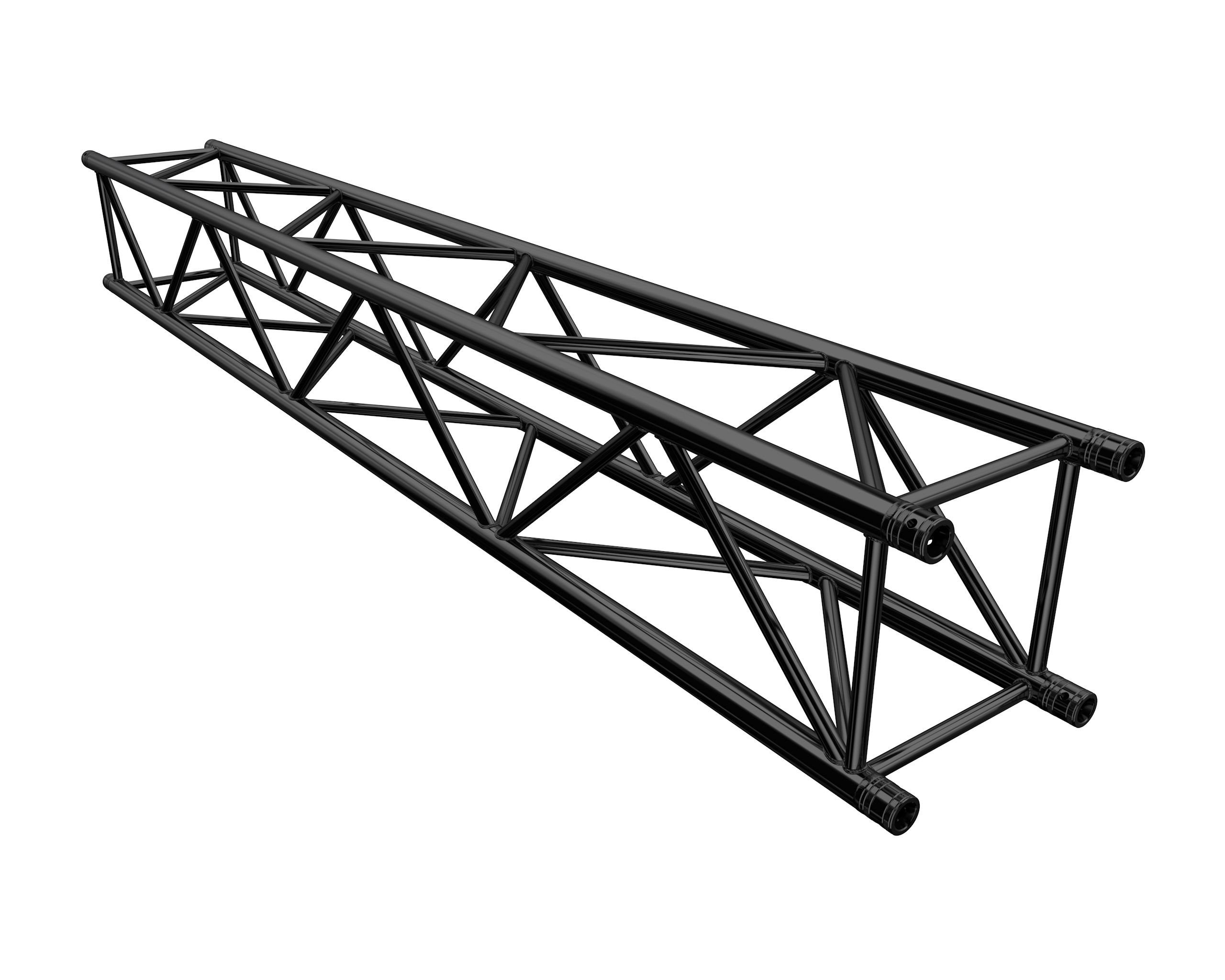 Global Truss F44P-B 3,0 Meter schwarz gerade