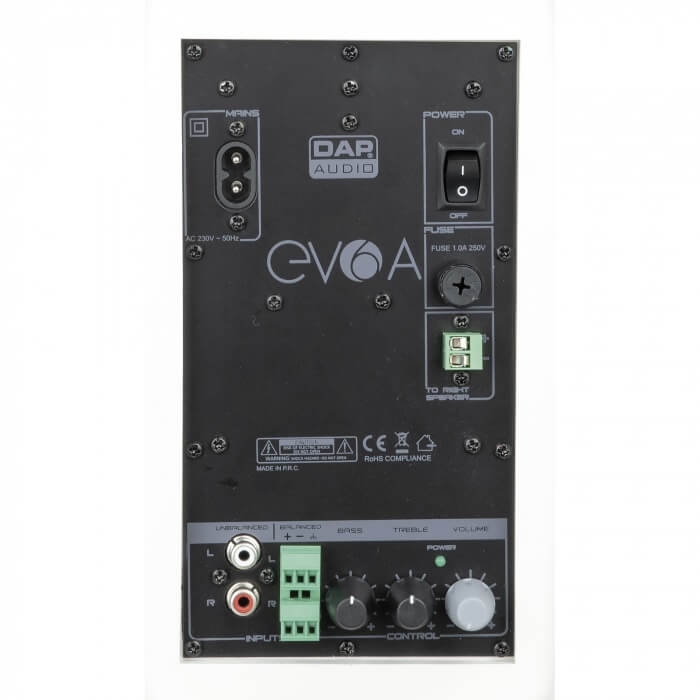 DAP-Audio EVO 6A aktives Set 2x35 Watt schwarz