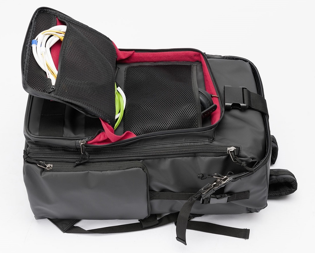 Magma Riot DJ-Stashpack XL Plus schwarz/rot