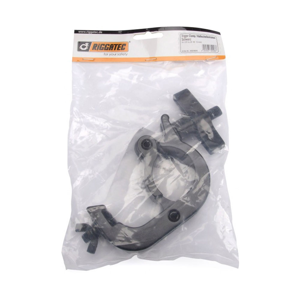 RIGGATEC 400200070 Trigger Clamp schwarz bis 250kg