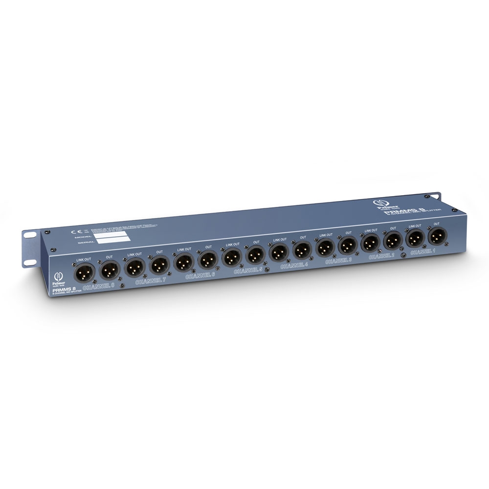Palmer Pro RMMS8, 8 Kanal Mikrofon Splitter