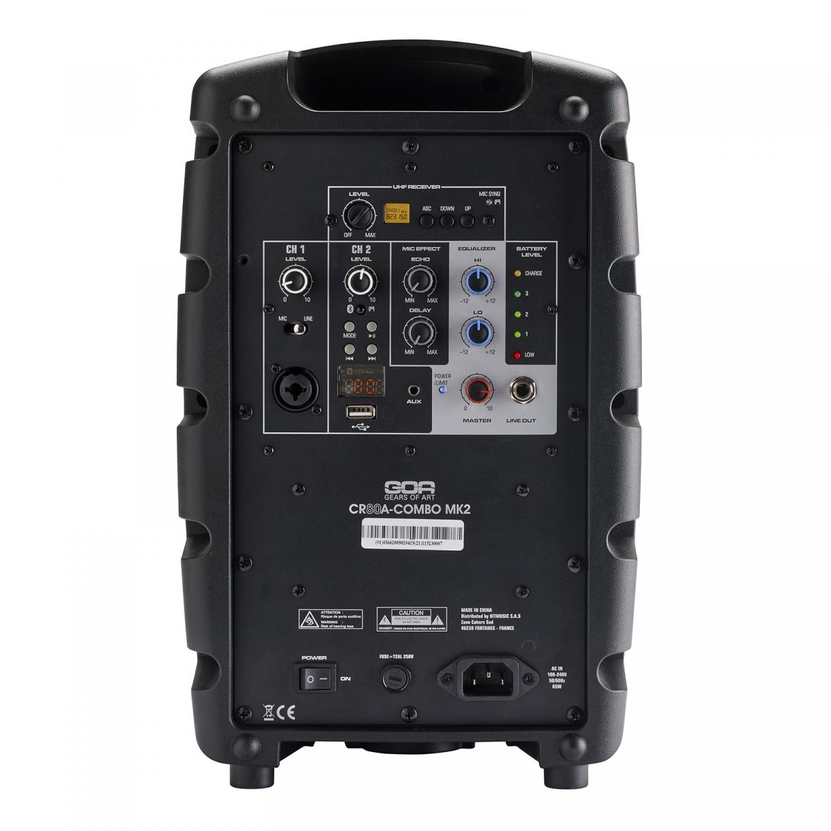 Audiophony CR80A COMBO Mk2 Akkulautsprecher