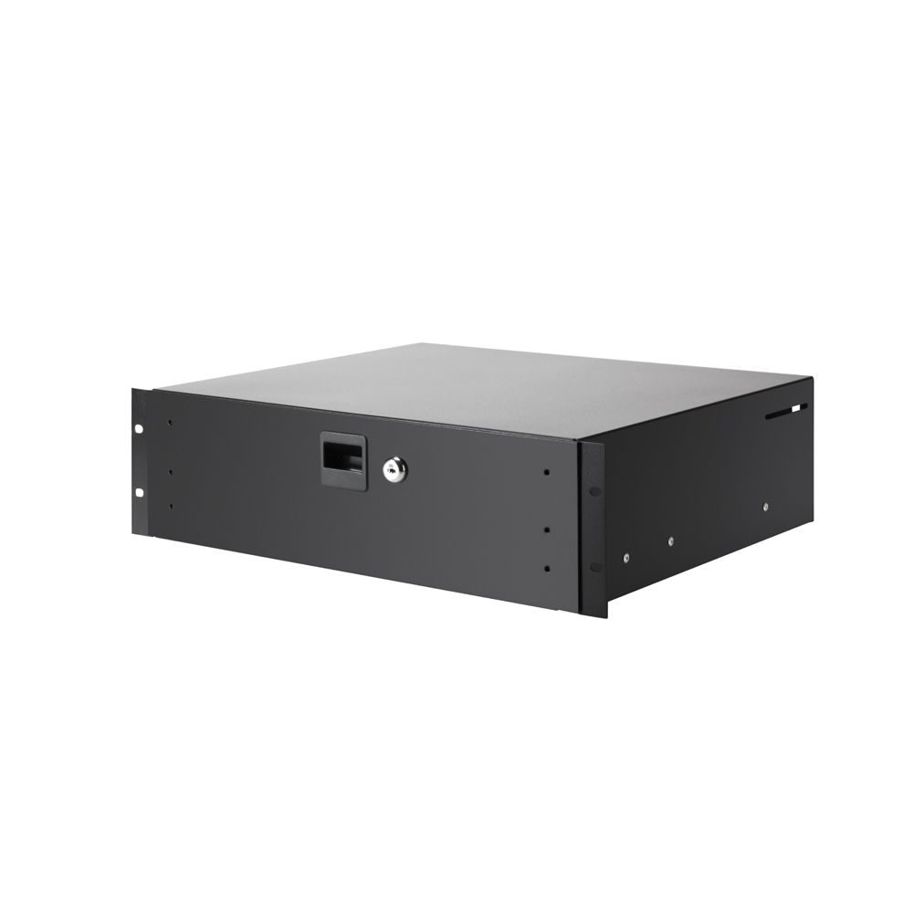 Adam Hall 19 Zoll Rackschublade 3HE Aluminium