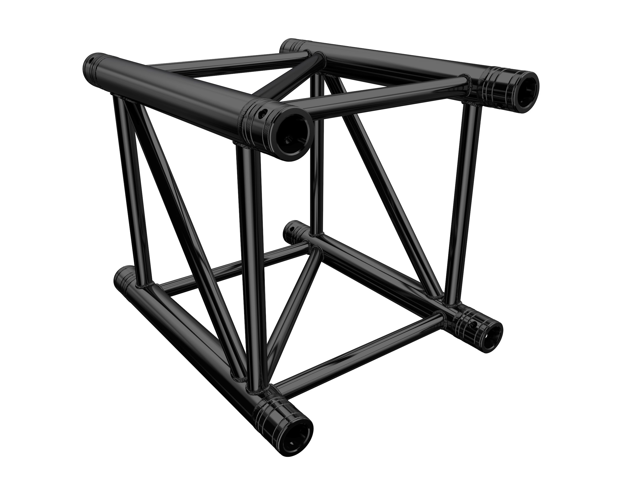 Global Truss F44P-B 0,5 Meter schwarz gerade