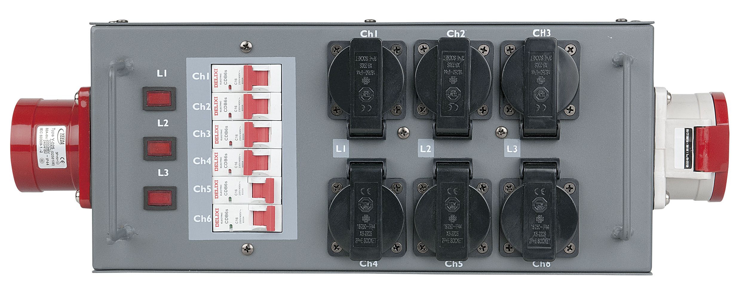 Showtec Split Power 32 Powersplit with fuse