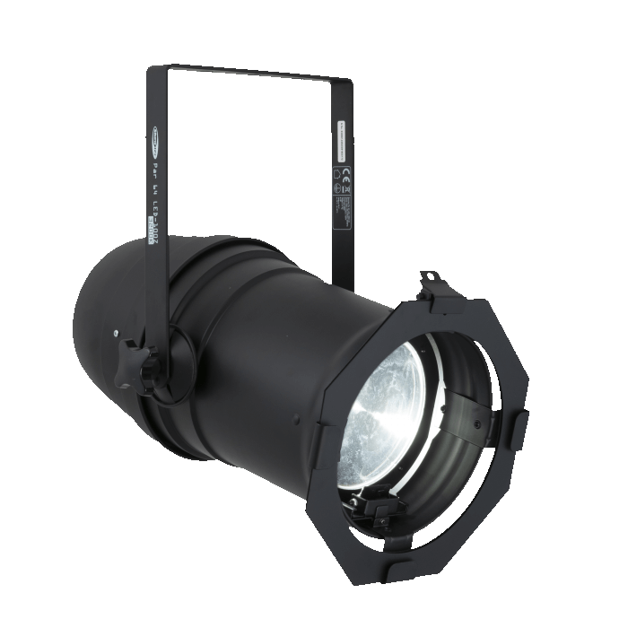Showtec PAR64 warmweiß LED-100Z 15-35 Grad schwarz