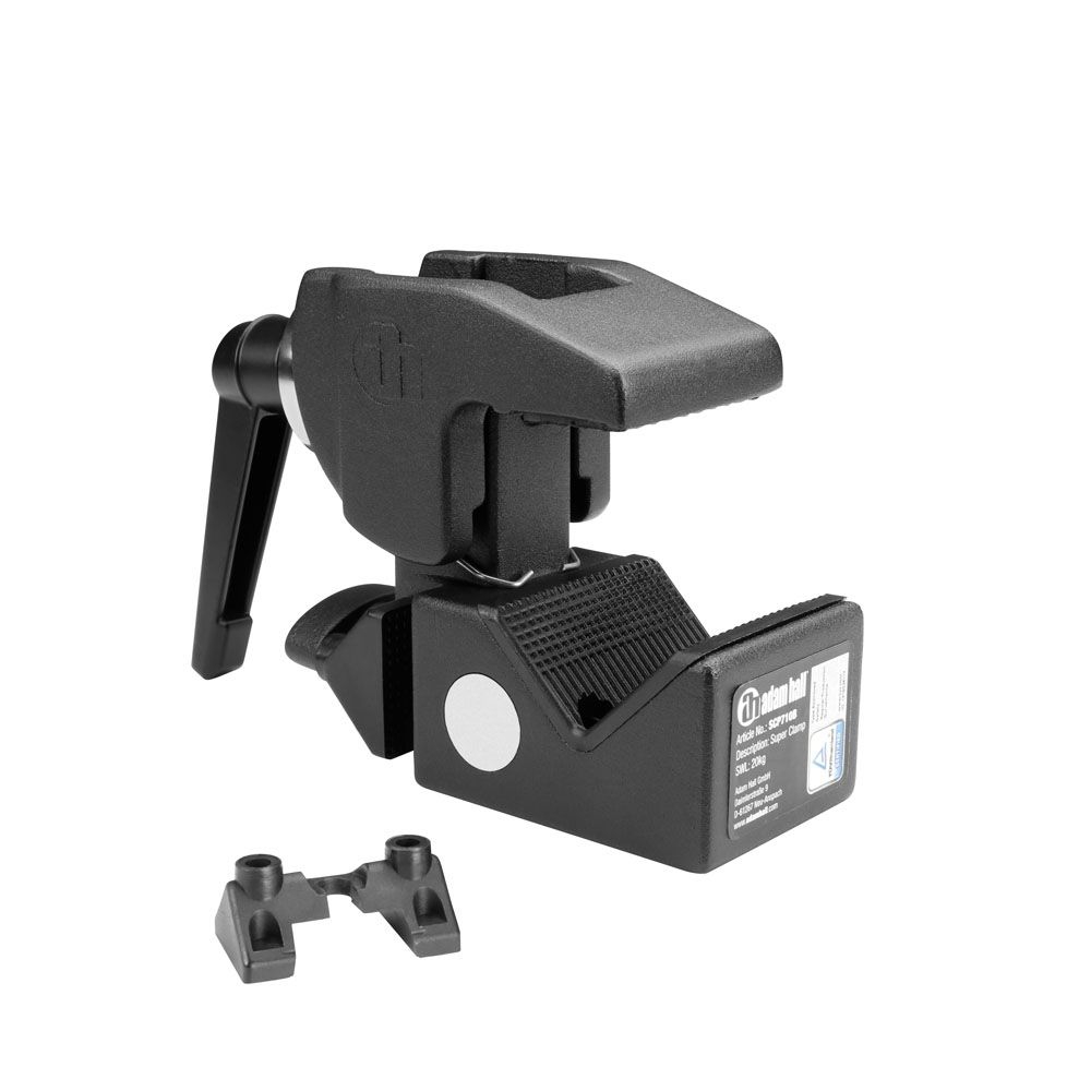 Adam Hall Superclam Universal Haken mit Knauf
