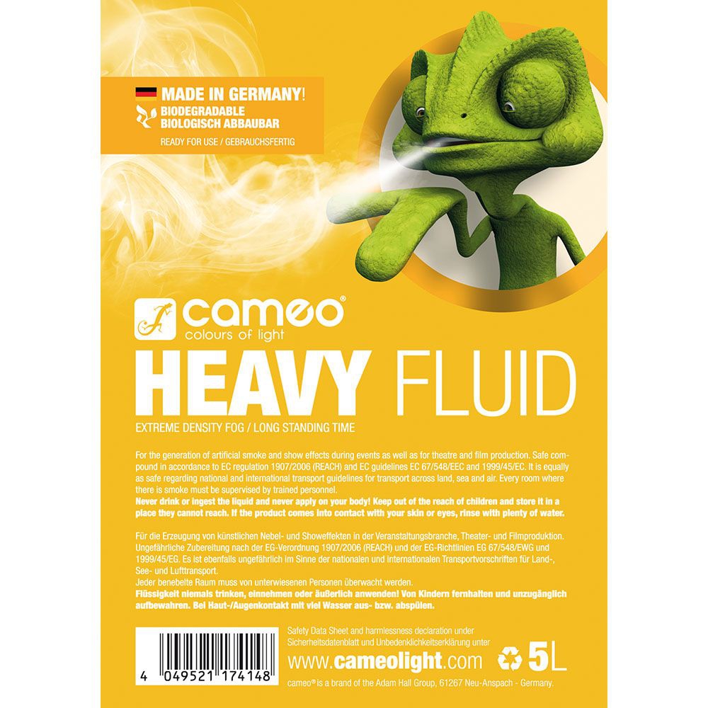 Cameo HEAVY FLUID 5L sehr hohe Dichte und lange S