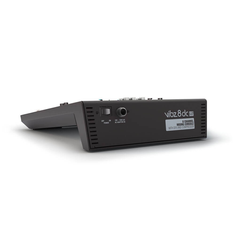 LD Systems VIBZ 8 DC - 8-Kanal Mischpult mit DFX