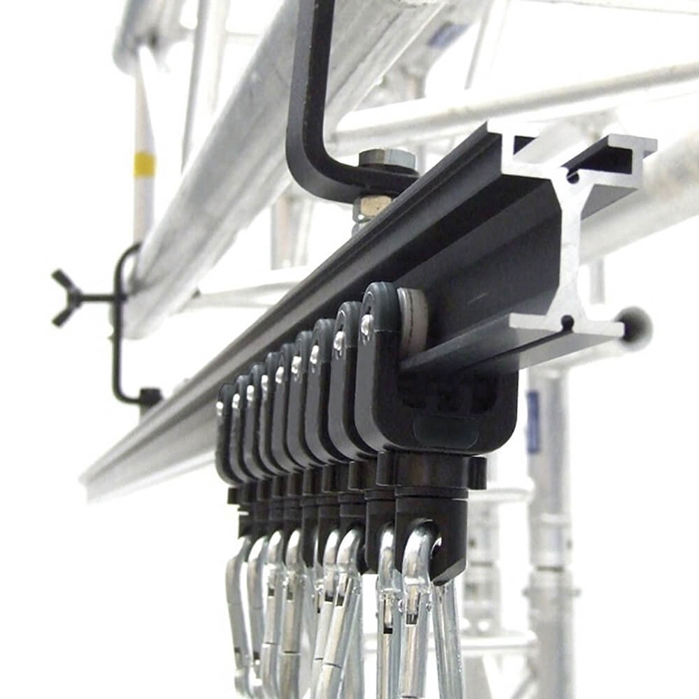Eurotrack - Rail - 210(l)cm Black (powder coated)