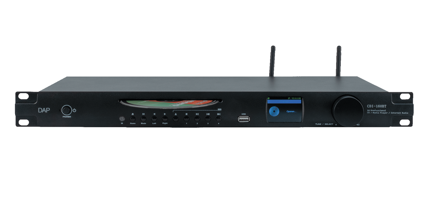 DAP CDI-160BT CD und Media Player mit Bluetooth