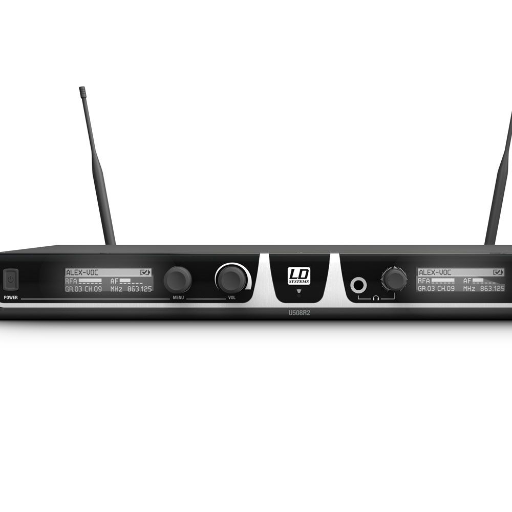 LD Systems U508BPH2, Funset 2xBeltpack + 2xHeadset